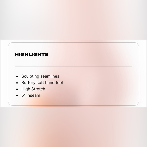 NWT ALPHALETE Aurora shorts porcelain size medium - Picture 3 of 6